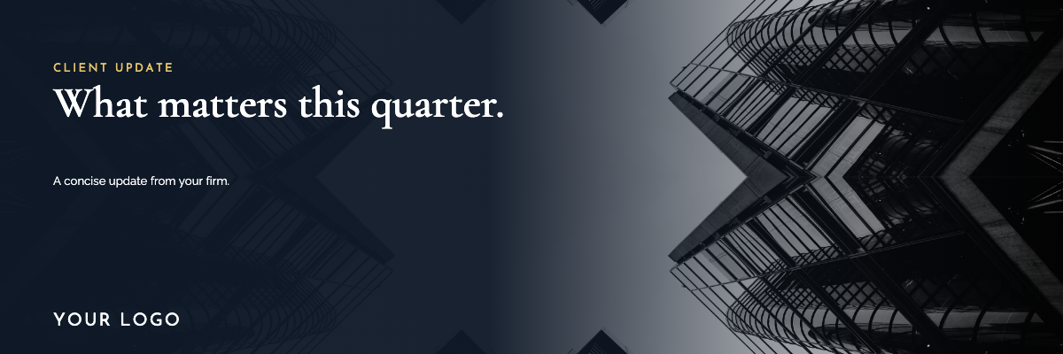 Finished email header shown inside Outlook
